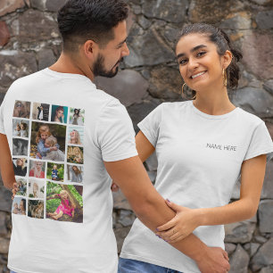 Personalised Photo Collage T-Shirt