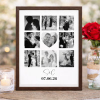 Personalised Photo Collage Unique gift for him/her