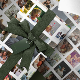 Personalised Photo Collage Wrapping Paper