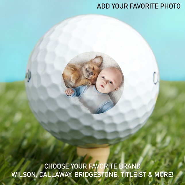 Personalised Photo Create Your Own Golf Balls (Creator Uploaded)