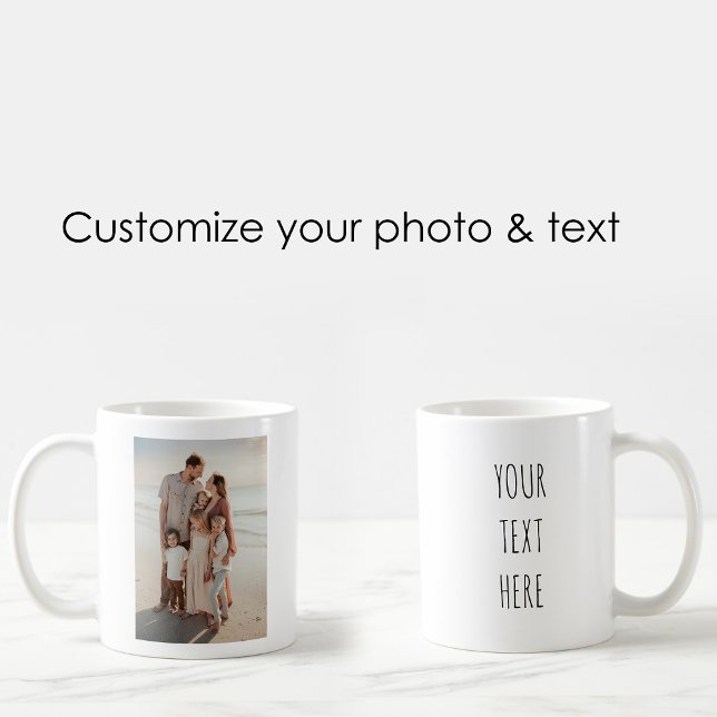 Personalised Photo Cup Custom Text Picture (Personalized Photo Cup Custom Text Picture)