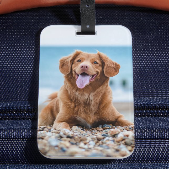 Personalised Photo Custom Create Your Own Luggage Tag (Creator Uploaded)