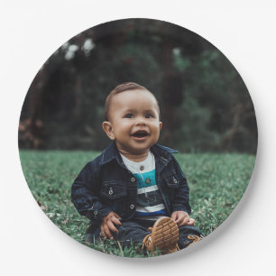 Personalised Photo Custom Paper Plate