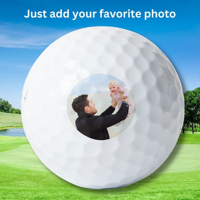 Personalised  Photo Custom Pet or Family Golf Balls (Creator Uploaded)