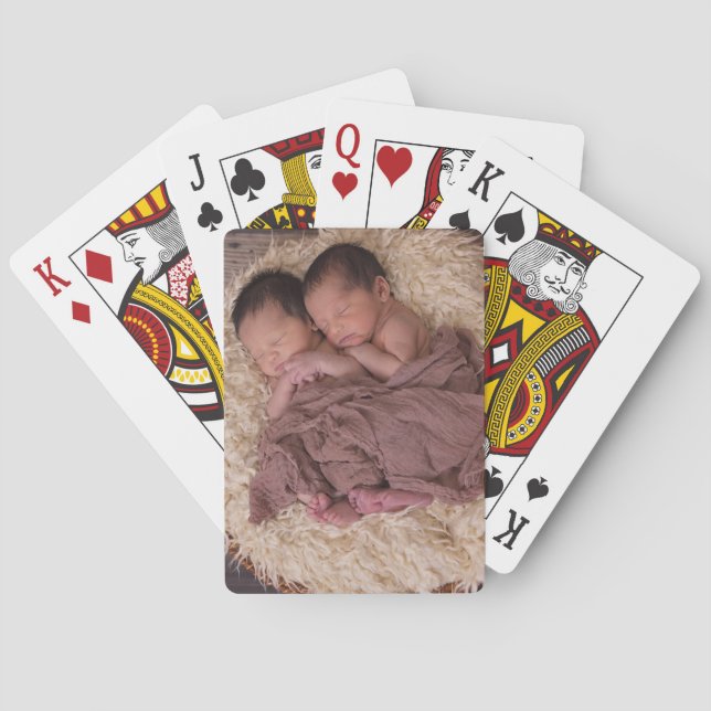 Personalised Photo Custom  Playing Cards (Back)