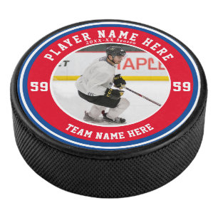 Personalised Photo Custom Team Ice Hockey Puck