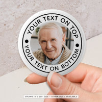 Personalised Photo Custom Text Colours