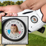Personalised Photo Custom Text Golf Glove<br><div class="desc">Create a unique, personalised golf glove with your photo and custom text in your choice of colours for the golf enthusiast you know. ASSISTANCE: For help with design modification or personalisation, colour change, resizing, transferring the design to another product or if you would like coordinating items, contact the designer BEFORE...</div>