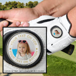 Personalised Photo Custom Text Golf Glove<br><div class="desc">Create a unique, personalised golf glove with your photo and custom text in your choice of colours (shown in gold) for the golf enthusiast you know. ASSISTANCE: For help with design modification or personalisation, colour change, resizing, transferring the design to another product or if you would like coordinating items, contact...</div>
