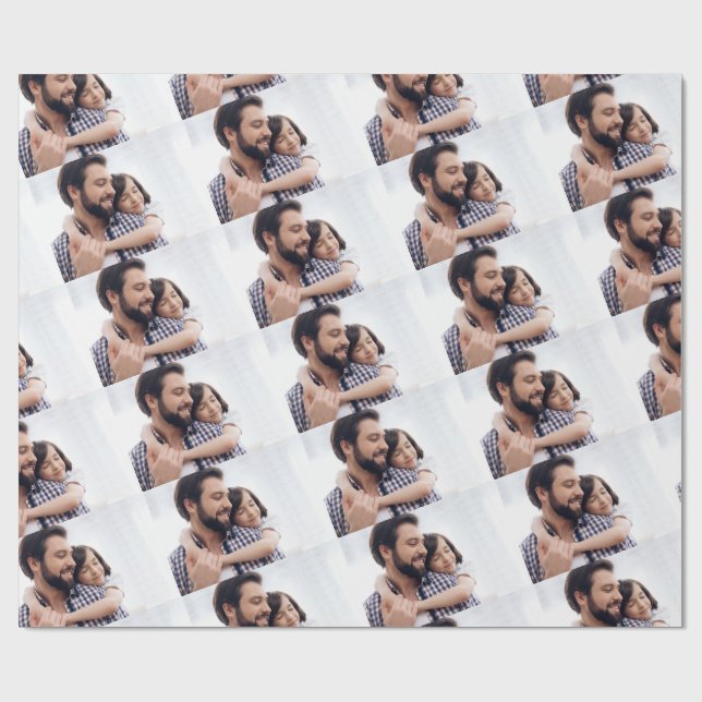Personalised Photo Custom Wrapping Paper (Flat)