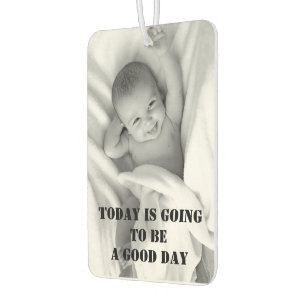 Personalised Photo Cute Quote Saying air Freshener