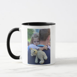 Personalised Photo Dad is My Superhero Coffee Mug
