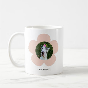 Personalised Photo Daisy  Coffee Mug