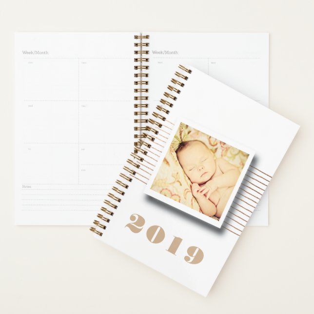 Personalised Photo Diary Planner Journal (Display)