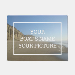Personalised Photo Dock Mat