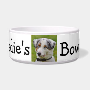 Personalised Photo Dog Bowl