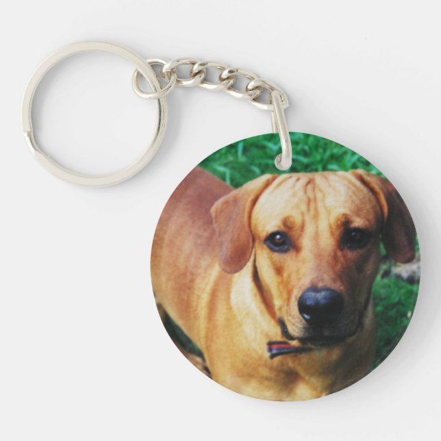 Personalised Photo Double Sided Keyring (Front)
