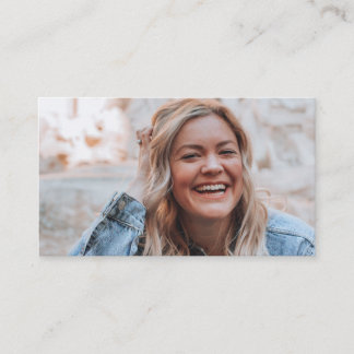 Personalised Photo Enclosure Card