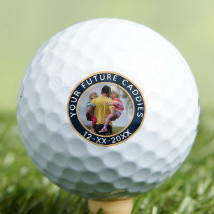 Personalised  Photo Family Date Message Golf Balls