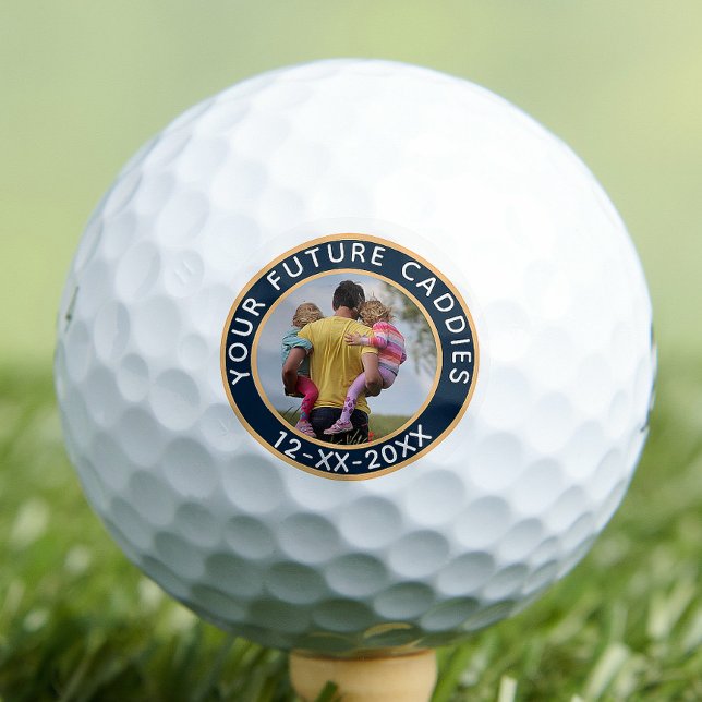 Personalised  Photo Family Date Message Golf Balls (Creator Uploaded)