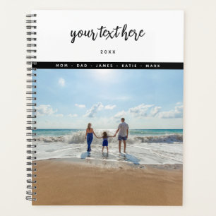 Personalised Photo Family Love Memories Planner