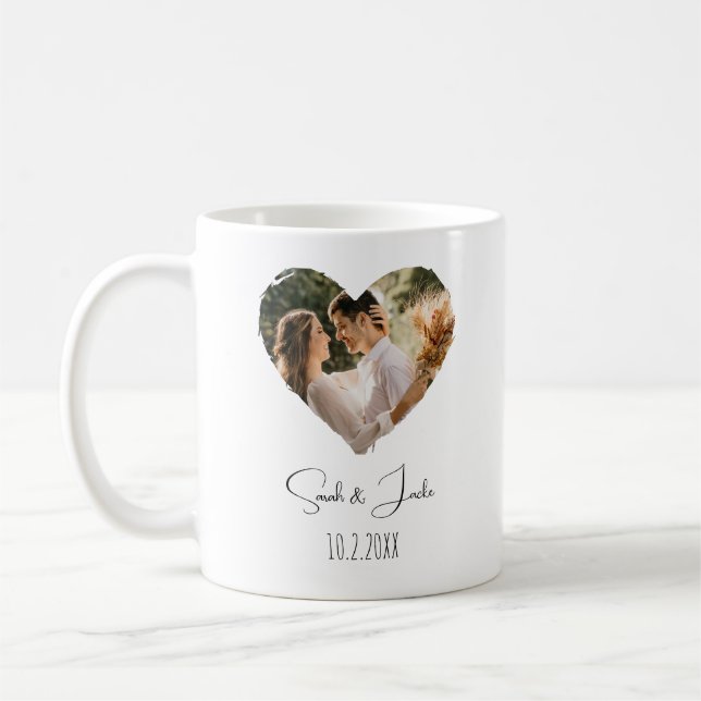 Personalised Photo Father, Mother Day, Christmas   Coffee Mug (Left)