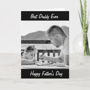 Personalised Photo Father's Day Card