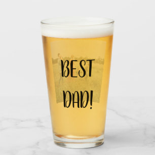 Personalised Photo Father's Day Drinking Glass