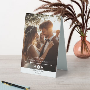 Personalised, Photo, First Song, Wedding Sign