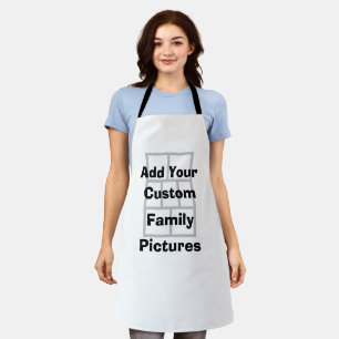 Personalised Photo Frame Aprons, Custom Photo Apron
