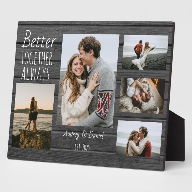 Personalised Photo Frames Anniversary Gifts (Side)