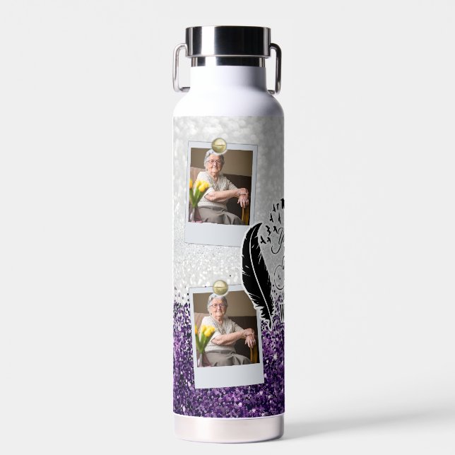 Personalised Photo Frames Tumbler Your Wings Were  Water Bottle (Front)