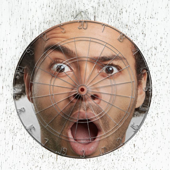 Personalised Photo Fun Dartboard (Personalized Photo Fun Dart Board)