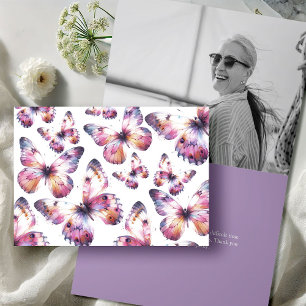 Personalised Photo Funeral Thank You Cards