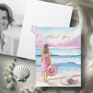 Personalised Photo Funeral Thank You Cards