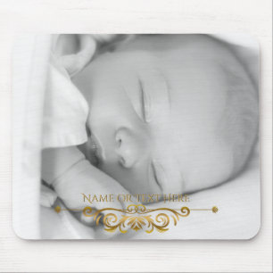 Personalised Photo Gift Custom Name or Text Mouse Mat