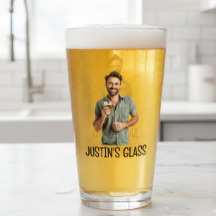 Personalised Photo Gift Monogram Glass