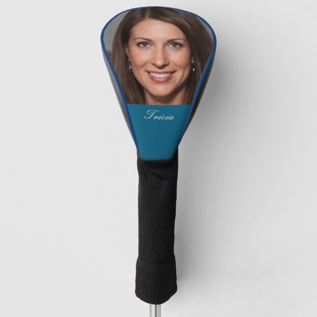 Personalised Photo Golf Head Cover (Front)