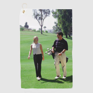 Personalised Photo Golf Towel, Custom Logo Sports Towel