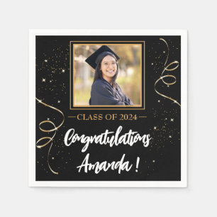 Personalised Photo Graduation Napkin