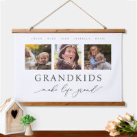 Personalised Photo Grandkids Make Life Grand