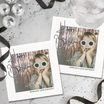 Personalised Photo Happy Birthday Party