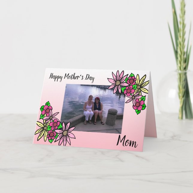 Personalised Photo Happy Mother's Day Card (Front)