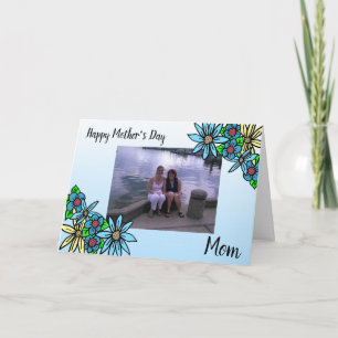 Personalised Photo Happy Mother's Day Card
