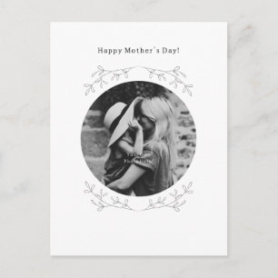 Personalised Photo Happy Mother's Day Card. Postcard