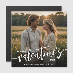 Personalised Photo Happy Valentine's Day Elegant