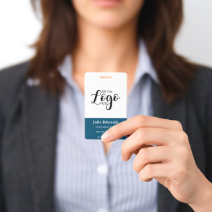 Personalised Photo ID & Logo security pass Badge