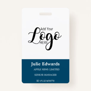 Personalised Photo ID & Logo security pass ID Badge