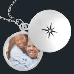 Personalised Photo Keepsake Locket Necklace<br><div class="desc">This locket necklace features your photo and personalisation.  A locket necklace like this is a great way to keep a happy memory close to your heart. A locket necklace is always a thoughtful wedding or another occasion or holiday gift.</div>