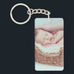 Personalised Photo Key Chain<br><div class="desc">Add your favourite baby,  children,  spouse,  pet photo to this double sided photo key chain in the customise area.</div>